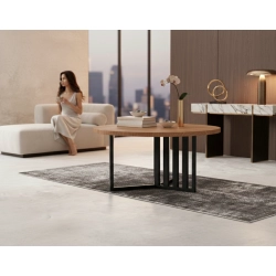 STOLIK KAWOWY z Drewna Litego  Dębowego - Jesionowego  STK-917